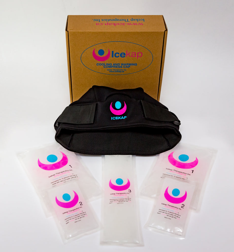 Icekap Cool Cap -  cooling and warming compress cap for headaches and migraines