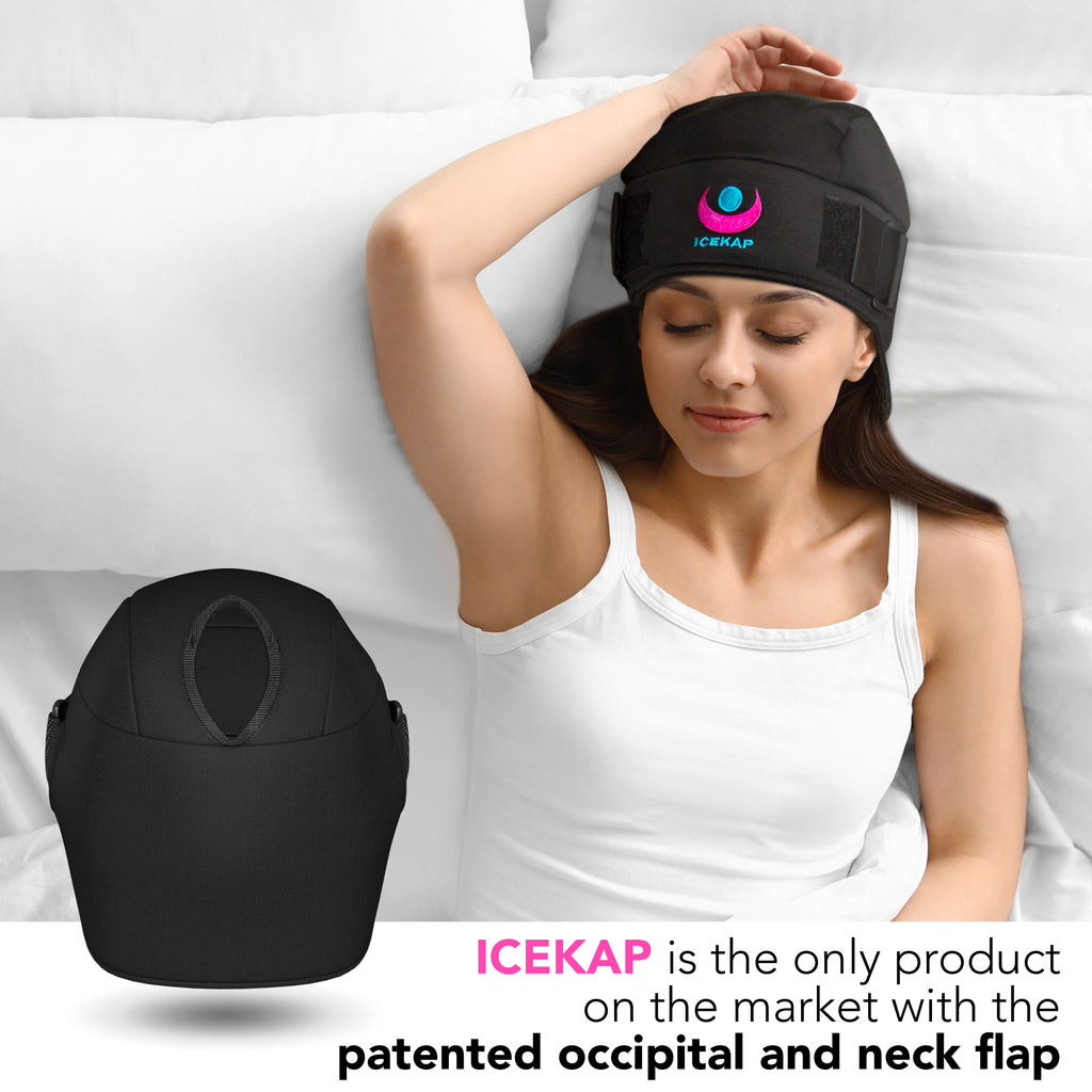 Icekap Cool Cap -  cooling and warming compress cap for headaches and migraines